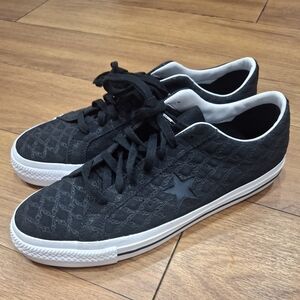 Converse Black Quilted Star Men's Shoes